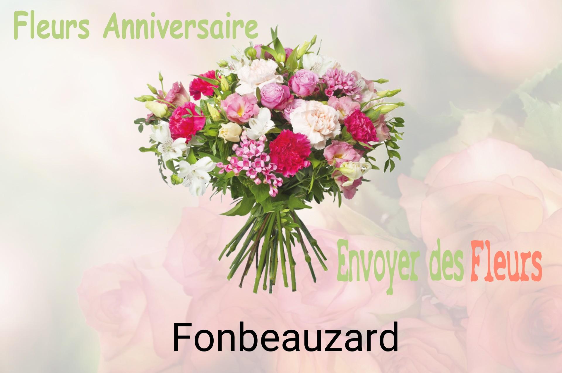 Bouquet de fleurs d’anniversaire livré à Fonbeauzard